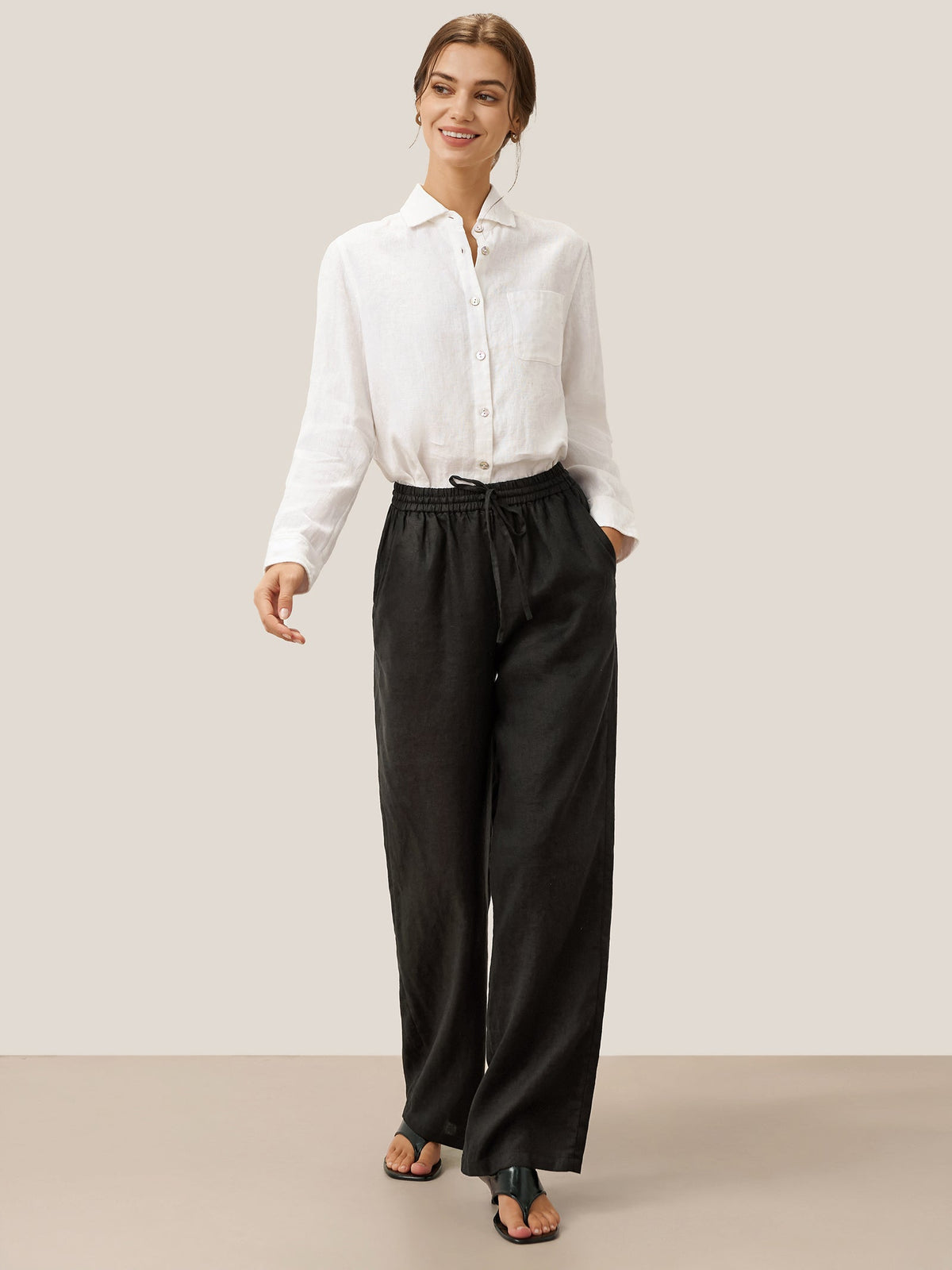 LYON | Pantalón Sastre de Lino
