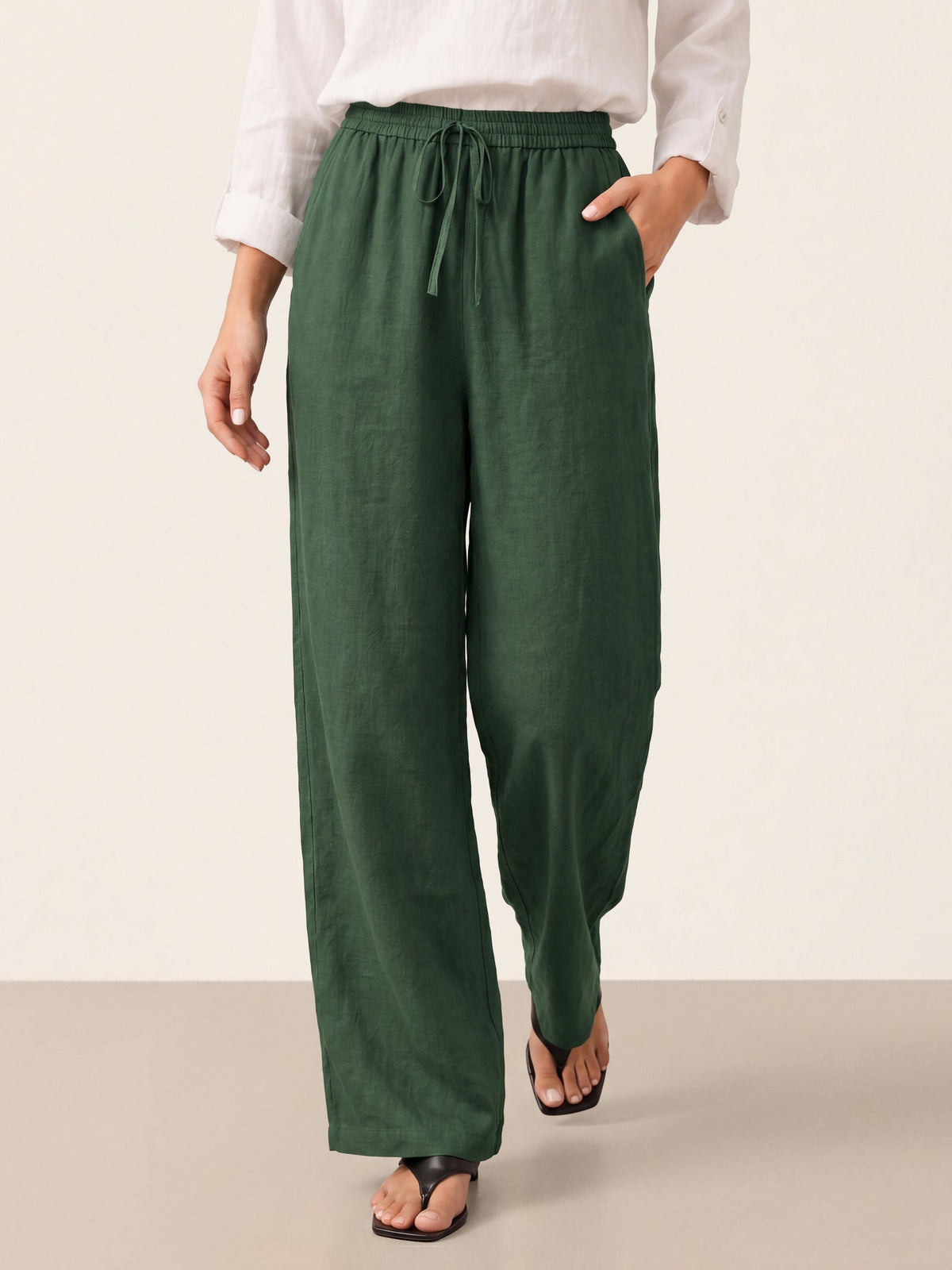 LYON | Pantalón Sastre de Lino
