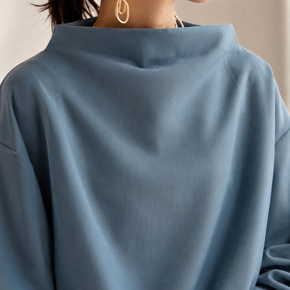 Jersey de cuello alto Colette