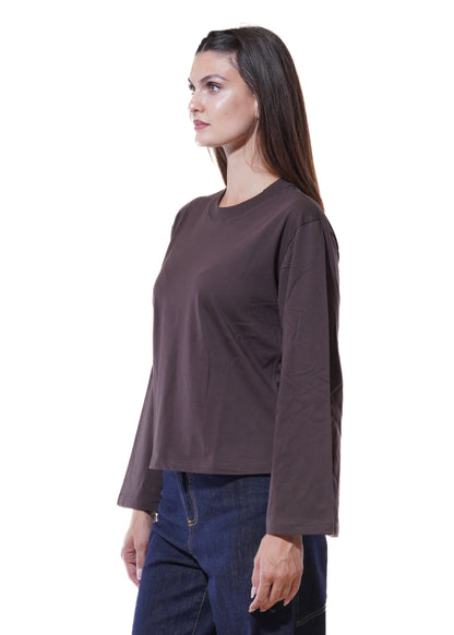 Susy - Camiseta de manga acampanada