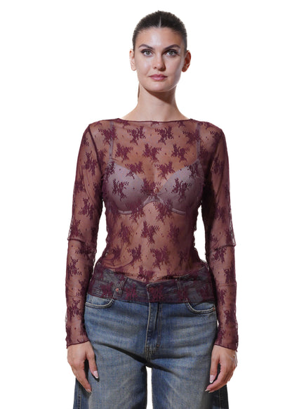 Susy  - Camiseta de encaje - BAROLO
