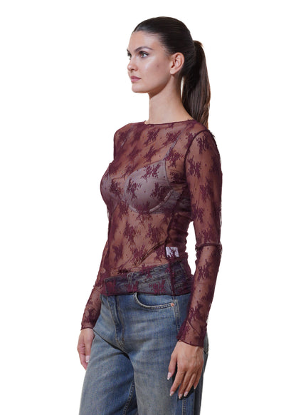 Susy  - Camiseta de encaje - BAROLO