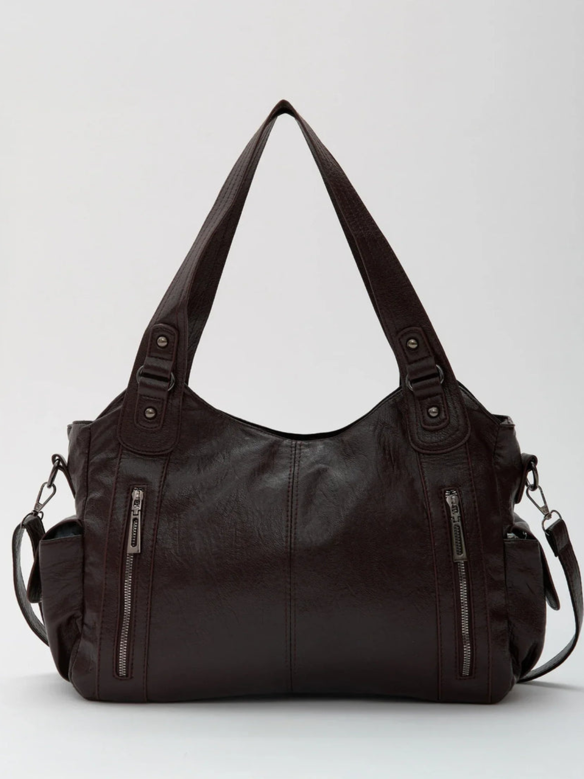 Bolso hombro con compartimentos