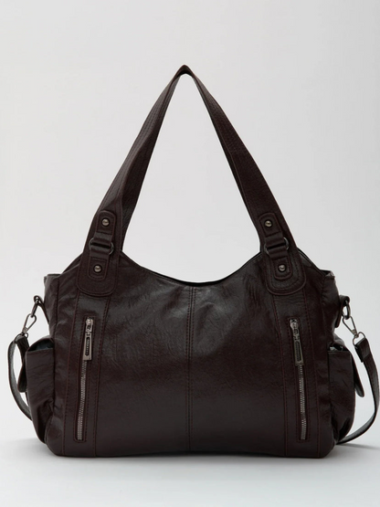 Bolso hombro con compartimentos