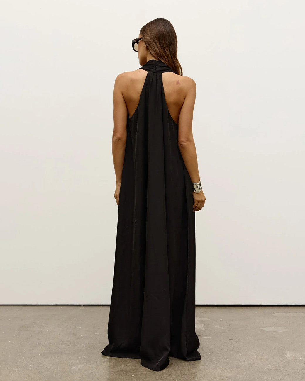 Elisa I Vestido largo con escote halter