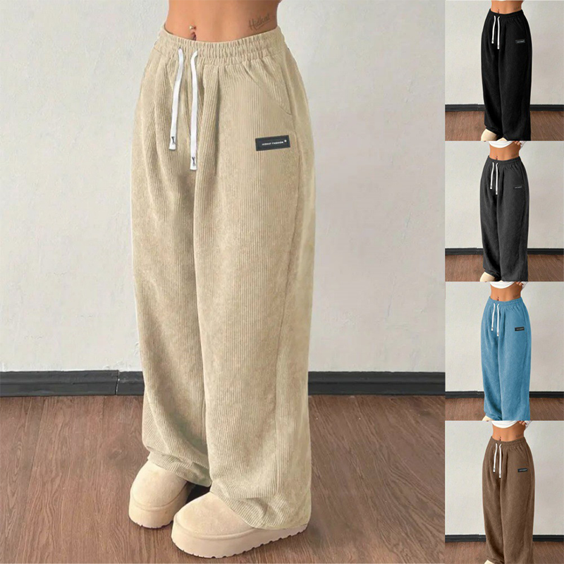 Pantalón de pana ajustable