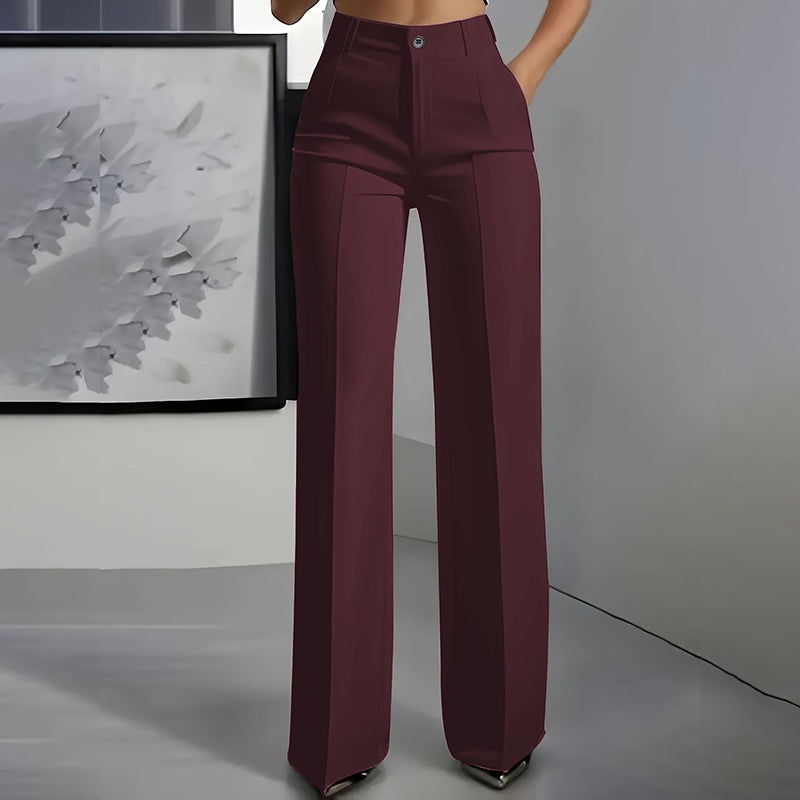 Alessia | Pantalón de vestir de tiro alto