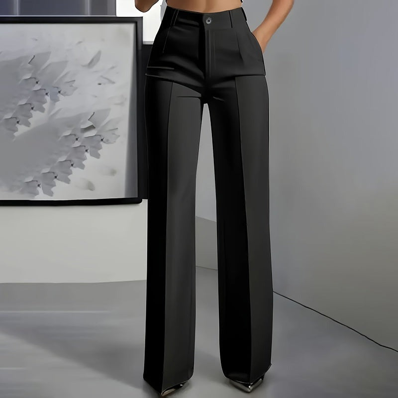 Alessia | Pantalón de vestir de tiro alto