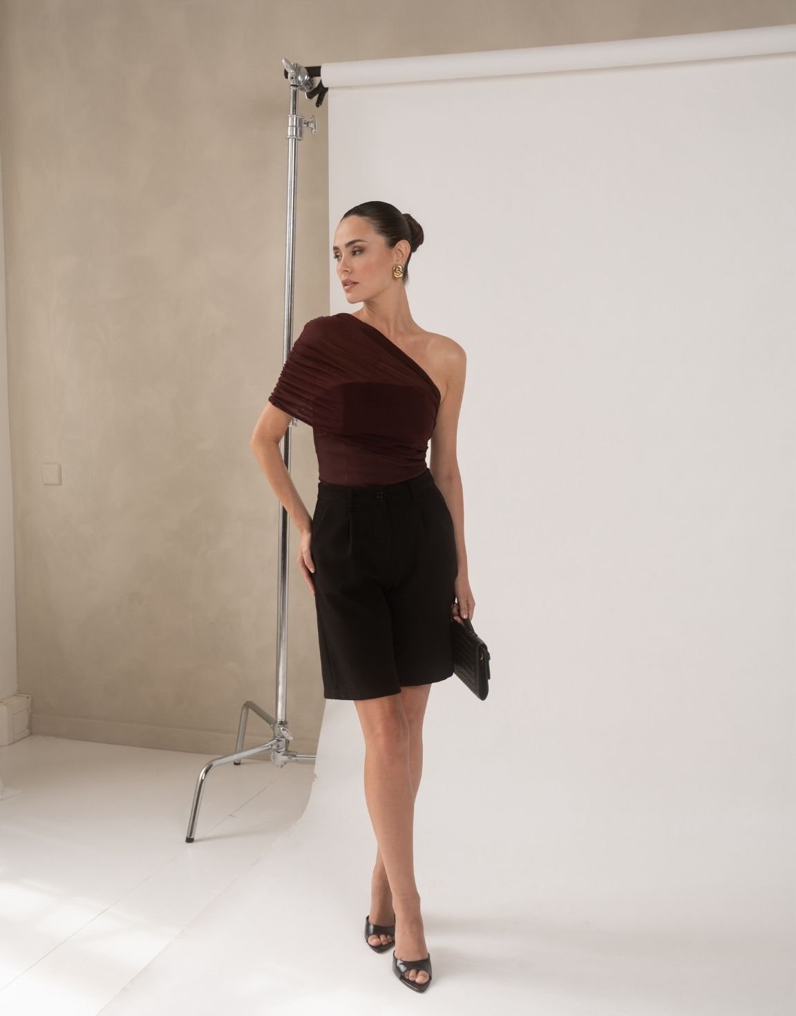 Bárbara - Pantalones cortos negros